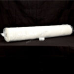 Dekomolton 130cm (flanel) 0001 wit rol 60m1 - Afbeelding 2