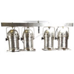 Fourbar PAR56 chroom in flightcase - Afbeelding 2