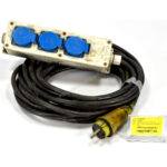 Hateha verdeeldoos 3v. 10m wit