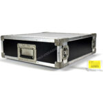 Flightcase dubbeldeurs zwart - Afbeelding 2