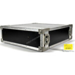 Flightcase dubbeldeurs zwart
