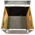 Flightcase met bovendeksel zwart - Afbeelding 3