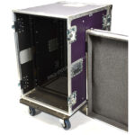 CF Cases 16HE dubbeldeurs met geveerd binnenrack - Afbeelding 2