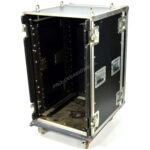 Amptown Cases 19" 18HE dubbeldeurs met 4 vliegogen - Afbeelding 2