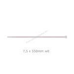 Kabelbinder WIT 7,5 x 550mm, 100st.