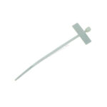 Kabelbinder WIT 2,5 x 100mm+label, 100st. - Afbeelding 2