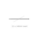 Kabelbinder ZWART 3,5 x 140mm, 100st.