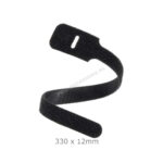 T&B Klittenbandbinder 330x12mm, 10st.