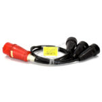 Kopp CEE 5p 16A > 3x shuko contra RST - Afbeelding 2