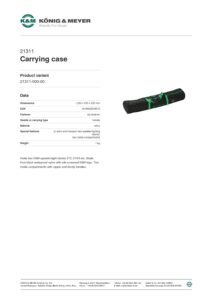 K&M 21311 Luidsprekerstatieftas - Afbeelding 2