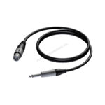 Procab CAB591/10 luidsprekerkabel jack-XLR female 10m