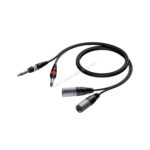 Procab CAB708/1,5 2x XLR male - 2x 6.3mm jack 1,5m