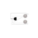 Procab CAB712/3 3,5mm jack - 2x XLR male 3m - Afbeelding 2