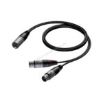Procab CAB736/1,5 2x XLR female - XLR male 1,5m