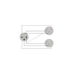 Procab CAB736/1,5 2x XLR female - XLR male 1,5m - Afbeelding 2