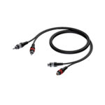 Procab CAB850/5 2x RCA male - 2x RCA female 5m