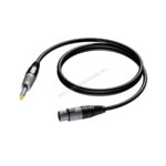 Procab CAB900/5 6,3mm jack mono - XLR female 5m