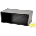 Kast 19" inbouw 4HE zwart d=25cm