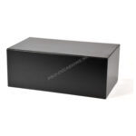 Kast 19" inbouw 4HE zwart d=25cm - Afbeelding 3