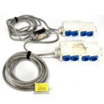 Break-out 2x + kabel L=4+4m grijs - Afbeelding 2